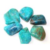 Chrysokoll Trommelsteine natur - Sonderqualit&auml;t -...