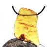 Bernstein XXL Trommelstein gebohrt - Sonderqualität - ca. 5 cm x 3,2 cm x 1,3 cm