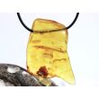 Bernstein XXL Trommelstein gebohrt - Sonderqualität - ca. 5 cm x 3,2 cm x 1,3 cm
