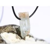 Goshenit (Beryll) Kristallstab / Rohsteinform gebohrt -...