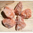 Calcit rotorange (Orchideencalcit) Rohsteine - ca. 50 g