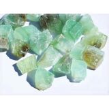 Calcit grün Wassersteine-Sonderqualität / Rohsteine - ca. 50 g
