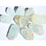 Topas blau natur Kristalle / Rohsteine z. T. angetrommelt - Sonderqualit&auml;t - Rarit&auml;t - ca. 30 g