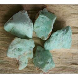 Chrysopras Wassersteine-Sonderqualität - Rarität - / Rohsteine extra angetrommelt - ca. 100 g