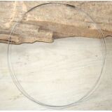 Stahlreifen / Halsreif mit Drehverschluss - stahlgrau /...