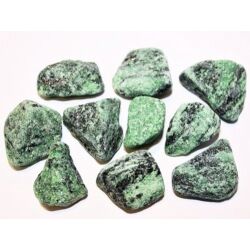 Zoisit Wassersteine-Sonderqualität / Rohsteine extra angetrommelt - ca. 50 g (GKS)