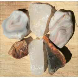 Wassersteine-Set "Reife und Verst&auml;ndnis"- Wassersteine-Sonderqualit&auml;t - ca. 100 g im Natur-Baumwollbeutel