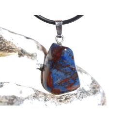 Richterit Trommelstein Anh&auml;nger Silber&ouml;se - Rarit&auml;t - Sonderqualit&auml;t - ca. 3,2 cm x 1,6 cm x 1,3 cm