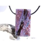 Sugilith mit Richterit XXL Schmuckstein Cabochon /...