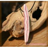 Rhodochrosit XXXL Schmuckstein / Scheibenstein gebohrt -...