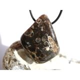 Turitella-Jaspis XXL Trommelstein gebohrt - Sonderqualit&auml;t - ca. 4,2 cm x 3,4 cm x 1,8 cm (ES)