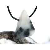 Steatit (Talk / Speckstein) XL Schmuckstein /...