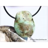 Buntfeldspat Trommelstein gebohrt - Sonderqualit&auml;t -...