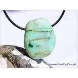 Buntfeldspat Trommelstein gebohrt - Sonderqualit&auml;t -...