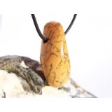 Opalith XXL Trommelstein / Schmuckstein gebohrt -...