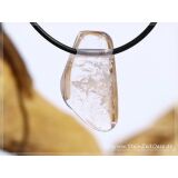 Morganit (Beryll) Schmuckstein / Scheibenstein gebohrt - AAA-Sonderqualit&auml;t - Rarit&auml;t - Handarbeit - ca. 3 cm x 1,7 cm x 0,8 cm