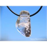 Morganit (Beryll) Schmuckstein / Scheibenstein gebohrt - AAA-Sonderqualit&auml;t - Rarit&auml;t - Handarbeit - ca. 3 cm x 1,7 cm x 0,8 cm