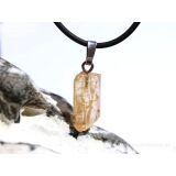 Topas Imperial (Goldtopas) Kristall natur - Anh&auml;nger...