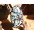 Eudialyt XXXL Schmuckstein / Scheibenstein gebohrt - Sonderqualität - ca. 5 cm x 3 cm x 1,5 cm (GKS)