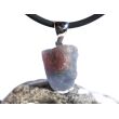 Turmalin Paraiba Kristallstab / Rohsteinform Anhänger Silberöse - Sonderqualität - Rarität - ca. 2,9 cm x 1,5 cm x 1,5 cm