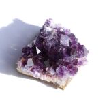 Amethys Kristallstufe dunkel (Uruquai) -...