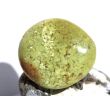 Opal grün "Pistazienopal" XXL Trommelstein / Seifenstein / Massagestein - Rarität - Sonderqualiät - ca. 5,1 cm x 4,7 cm x 1,6 cm (GKS)