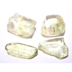 Hiddenit Trommelsteine (Spodumen) - Sonderqualit&auml;t - Rarit&auml;t - ca. 2 - 2,3 cm / 2-3g/St