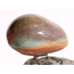 Polychrom-Jaspis (Polychromjaspis) XXL Trommelstein / Handschmeichler - Sonderqualit&auml;t - ca. 4,2 cm x 3,6 cm x 3,1 cm (GKS)