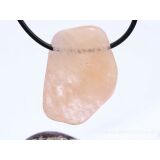 Morganit (Beryll) Schmuckstein / Scheibenstein gebohrt -...