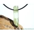 Heliodor (Beryll) XL Kristallstab-Trommelstein gebohrt - AAA-Sonderqualität - Rarität - ca. 3,7 cm x 1 cm x 0,9 cm (GKS)