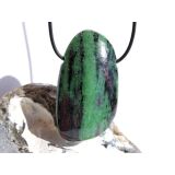 Rubin-Zoisit (Anyolith) XXXL Schmuckstein / Trommelstein...