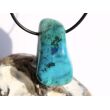 Chrysokoll XXL Trommelstein gebohrt - Sonderqualität - ca. 3,9 cm x 2,2 cm x 1,9 cm (GKS)