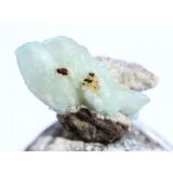 Apophyllit gr&uuml;n mit Stilbit Kristallstufe / Rohstein...