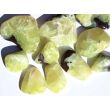Prehnit gelb XXL Trommelsteine - AA-Sonderqualit&auml;t- ca. 4,3 - 4,5 cm / ca. 29-31 g/St  (Fairer Handel / GKS)
