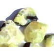 Prehnit gelb XXL Trommelsteine - AA-Sonderqualit&auml;t- ca. 4,3 - 4,5 cm / ca. 29-31 g/St  (Fairer Handel / GKS)