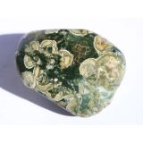 Rhyolith XXXL Trommelstein / Handschmeichler (Augenstein / Regenwaldstein) - Sonderqualit&auml;t - ca. 5,5 cm x 4,2 cm x 2,8 cm (Fairer Handel / GKS)