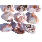 Achat rot-wei&szlig; / wei&szlig;-rot (Fleischachat)...